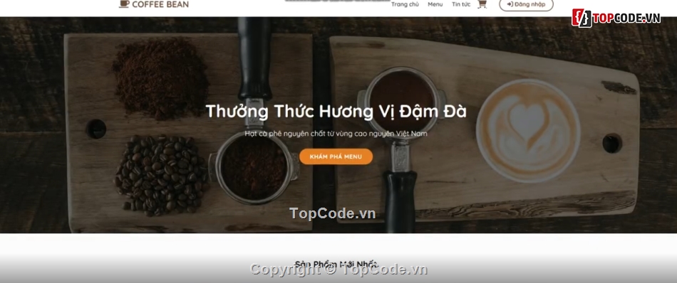 Website quản lý,quản lý cà phê,tiệm cà phê